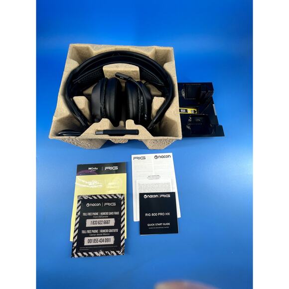 RIG 800 PRO HX Wireless Gaming Headset Dolby Atmos Xbox Base Station - Picture 7 of 16